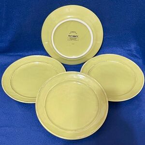 Pier 1 Imports Set Of 4 Martillo Sage Salad/Dessert plates 6 1/4 Inch ~Beautiful